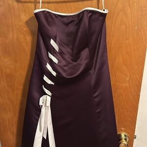 Scott McClintock strapless prom dress